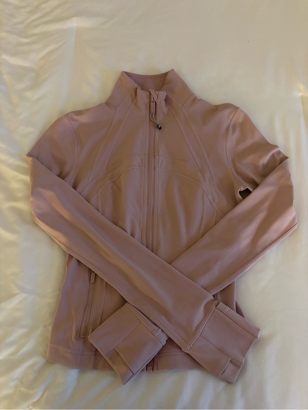 Lululemon Pink Mauve Zip-Up Active/ Define Jacket